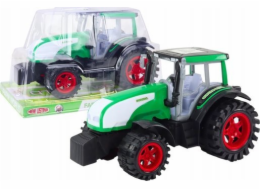 LeanToys Velký zemědělský traktor Zemědělský pohon Zelený