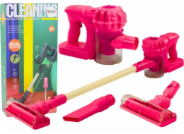 LeanToys Hračka na vysavač svítí, zní růžově
