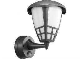 Maclean Nástěnná lampa 1x nástěnná lampa E27 se senzorem Maclean, infračervený senzor, max. zátěž 60W, IP65, šedá barva, MCE518 GR