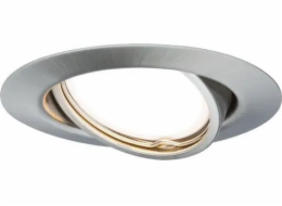 Paulmann zapuštěná patice 1x5W 230V GU10 51mm kartáčované železo/kov