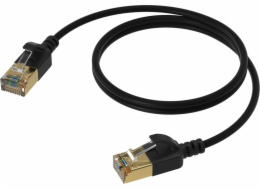 Procab PROCAB CSD570B/10 Slimline síťový kabel - CAT7 RJ45 U/FTP černá verze - 10 metrů
