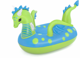 Bestway Pripučiamas plaustas Bestway Fantasy Dragon, 134x142 cm, žalias