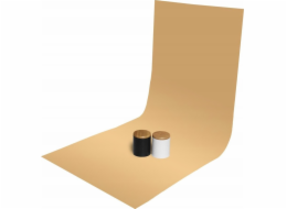 GlareOne GlareOne PVC pozadí 60x130cm - oranžové