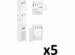 Leobert Sloupová koupelnová skříňka 120 cm x 5