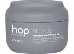 Montibello Montibello HOP Blonde Glow Rozjasňující maska neutralizující odlesky pro blond a odbarvené vlasy 200 ml