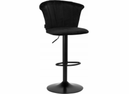 Activeshop Barová židle 4Rico QS-B801 sametově černá
