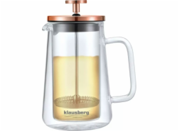 Klausberg PÍSTOVÝ TERMOKONVICNÍ KÁVOVAR/ČAJ 350ML KLAUSBERG KB-7723