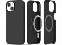 Tech-Protect Silikonový kryt MagSafe pro Apple iPhone 15, matný černý