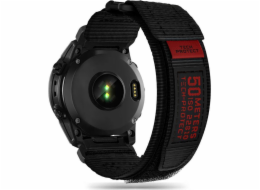 Tech-Protect Popruh pro GARMIN FENIX 5 / 6 / 6 PRO / 7 Tech-Protect Scout Pro černý