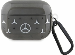 Mercedes Mercedes s velkým hvězdným vzorem - kryt na AirPods Pro (černý)