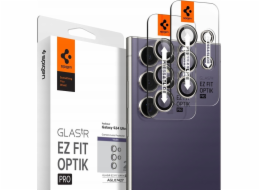 Spigen Spigen Glass TR EZ Fit Optik Pro 2 ks, fialová - Samsung Galaxy S24 Ultra