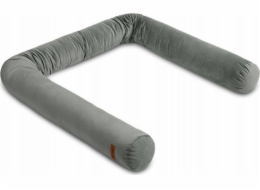 Sensillo SAMETOVÝ OCHRANNÝ VÁLEČEK DO POSTÝLKY, ŠEDÝ Sensillo SAMETOVÝ OCHRANNÝ VÁLEČEK DO POSTÝLKY, ŠEDÝ