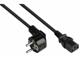 Alcasa Napájecí kabel Alcasa P0130-S075 Napájecí kabel černý 7,5 m Napájecí zástrčka Typ E+F C13 Panel