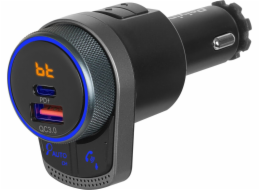 PeiYing FM vysílač Auto FM vysílač s funkcí Bluetooth.