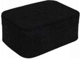 Home Styling Collection Kolekce stylingu pro domácnost Malá šperkovnice, manšestr, 19 x 13,5 x 8 cm