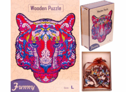 Norimpex DŘEVĚNÉ PUZZLE PRO DOSPĚLÉ DÁREK JAKO SKLADANKA