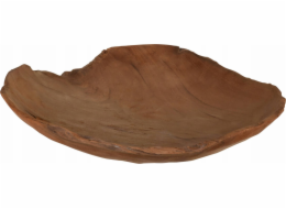 Home Styling Collection Kolekce pro domácí styling Dekorativní miska z teakového dřeva, O 30 cm