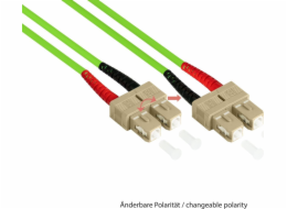 Alcasa Alcasa LW-805SC5 InfiniBand/optický kabel 5m SC zelený