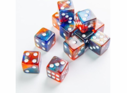 Gamegenic Gamegenic: Galaxy Series - Sada kostek D6 (16 mm) - Mars