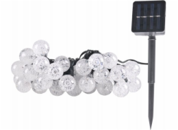LVT LVT 0138 solární girlanda IP44 20x0,72W LED 3000K 680lm černá