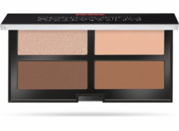 NoName PUPA_Konturování & Strobing Powder Palette konturovací paleta 003 Dark Skin 17,5 g
