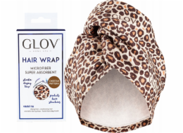 NoName GLOV_Hair Wrap Měkký vlasový turban s motivem geparda