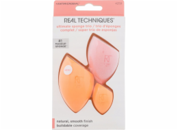 NoName REAL TECHNIQUES_SET Houbička na make-up Ultimate Sponge Trio 3 ks.