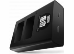 Newell Nabíječka fotoaparátů dvoukanálová nabíječka Newell DL-USB-C pro baterii EN-EL25