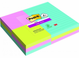 Post-It 3M Samolepicí bločky 3M Post-it Super Sticky Notes, COSMIC, 9x90 listů.