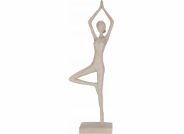 Home Styling Collection Stylingová kolekce pro domácnost Figurka Vrksasana jógy, výška 40 cm