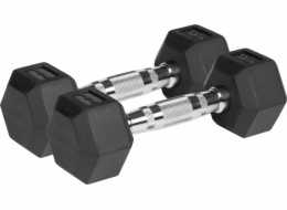 Rebel Pogumované činky RBA-2325 2 x 3 kg