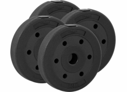 Rebel Sada bitumenových závaží 4x2,5kg, otvor 31mm, REBEL ACTIVE