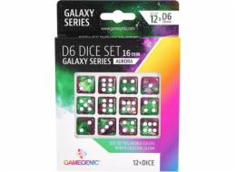 Gamegenic Gamegenic: Galaxy Series - Sada kostek D6 (16 mm) - Aurora