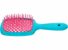 NoName JANEKE_Small Superbrush malý kadeřnický kartáč na rozčesávání vlasů růžovo-modrý