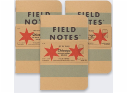New Era Notes Field Notes Chicago Edition Grid 3 ks.