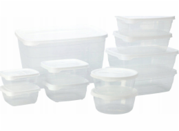 Excellent Houseware Vynikající sada 11 nádob na potraviny v domácnosti