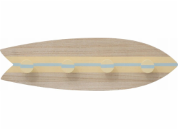 Atmosphera Dětský věšák AUSTRÁLIE, surfové prkno, 16,5 x 4,8 x 54,5 cm