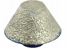 Silver STŘÍBRNÁ DIAMANTOVÁ BRUSIČKA KÓNICKÁ M14 20-48 mm STŘÍBRNÁ
