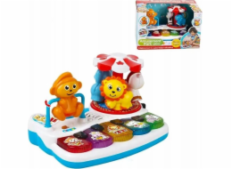 NoName Vzdělávací klavír se zvířátky + kolotočové hřiště 12 m+