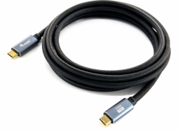 Equip Kabel USB-C Kabel Equip USB-C 3.2 -> C St/St 2,00 m 5A 4K/60Hz sw