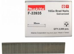 Makita HŘEBÍKY 16GA 30MM PRO DBN600 (2000 KS) (1 BALENÍ)