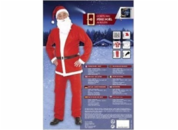 Fééric Lights and Christmas Kostým Santa Clause s vánočními světýlky pro dospělé, 5dílný