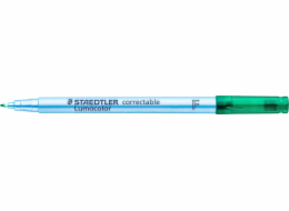 Staedtler STAEDTLER Folienstift Lumocolor correc F grün 10 Stück
