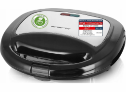 Emerio Sandwichtoaster Emerio, 2-Scheiben-Toaster, Antihaftbesch.