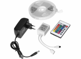 Orno LED pásek LED pásková sada 12V 100 30L 7,2W/m IP20 RGB 5m + RGB kontrolér + 12V napájecí zdroj