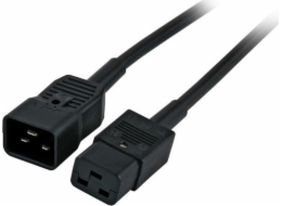 EFB Napájecí kabel Chladicí ventilátor EFB. C20 180°-C19 180°, závit, 5,0 m, 3x1,50 mm