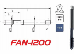 Fanar THREAD M 6 DIN-371B (6H) HSSE-PM TICN VENTILÁTOR