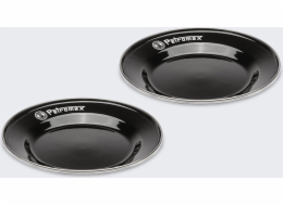 Petromax Smaltované talíře Petromax 18 cm 2 ks ČERNÉ