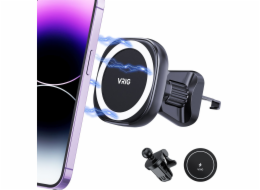 4kom.pl Držák do auta do mřížky magnetický magnet Magsafe pro telefon Vrig / Mg-07