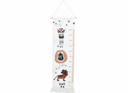 Home Styling Collection Nástěnné plátno s třásněmi na míru pro domácnost, kolekce pro měření výšky, výška až 160 cm, 40 x 140 cm